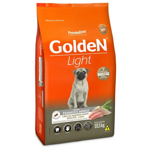 Ração Golden Fórmula Light Cães Adultos Porte Pequeno Frango e Arroz - Image 4