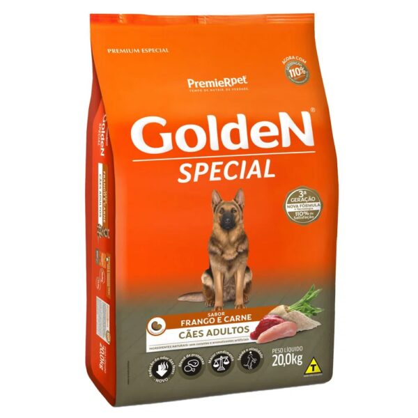 Ração Golden Special para Cães Adultos Frango e Carne - Image 3