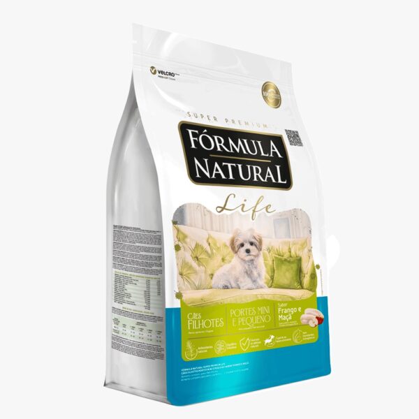 Ração Fórmula Natural Life Super Premium para Cães Filhotes Minis e Pequenos