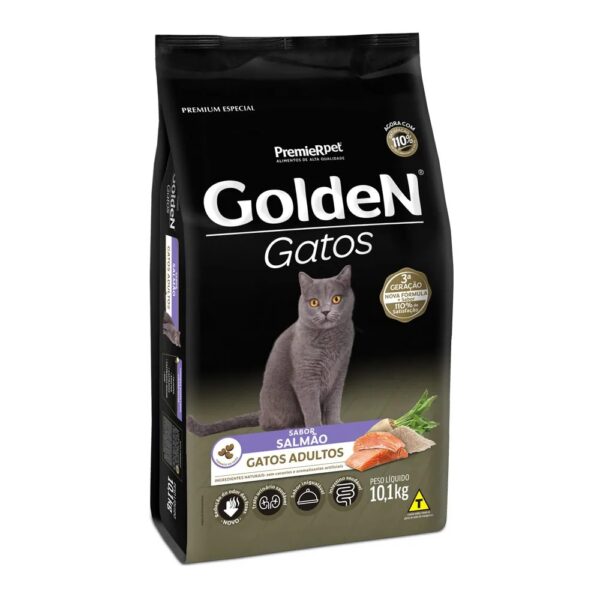 Ração Golden Gatos Adultos Salmão - Image 4