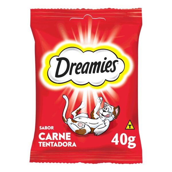 Petisco Dreamies Carne Tentadora Gatos Adultos 40 g