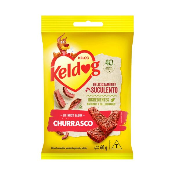 Petisco Keldog Bifinho Churrasco 60 g